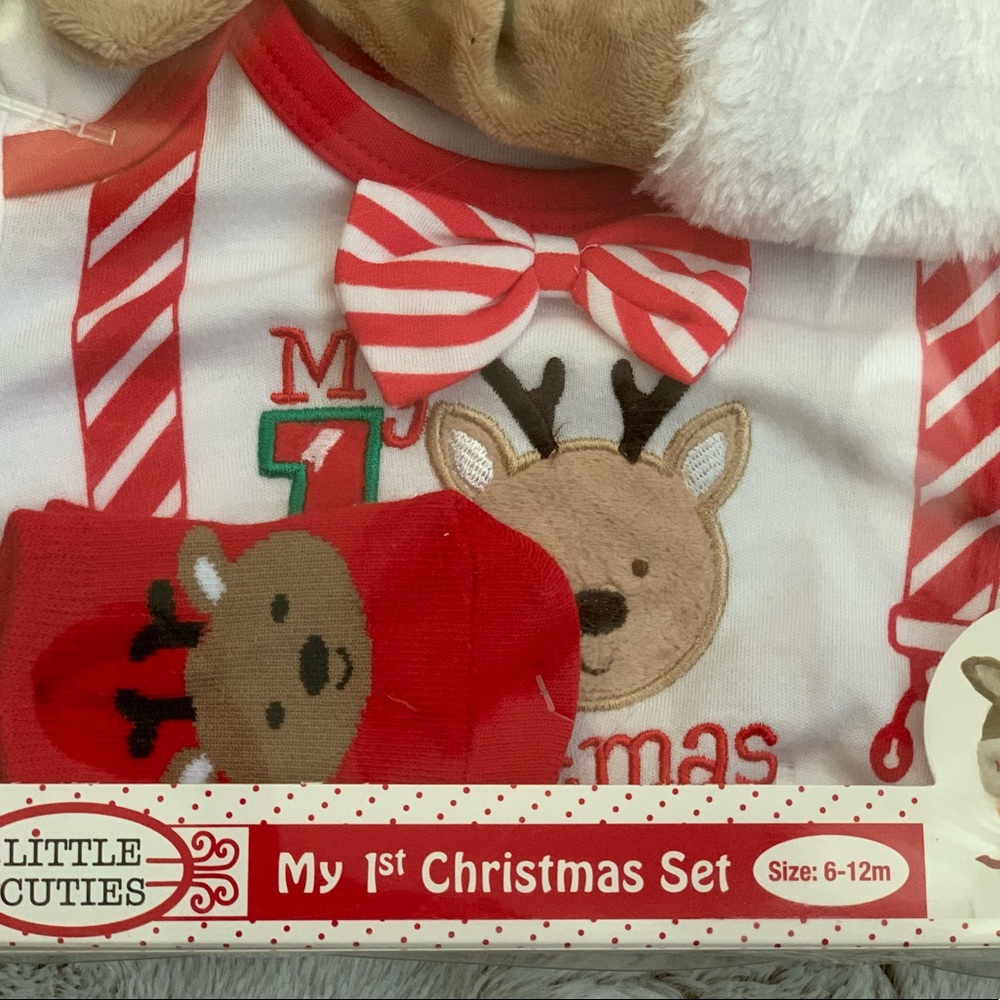 My first Christmas three piece set.